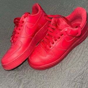 Nike Air EUC Red Sneakers